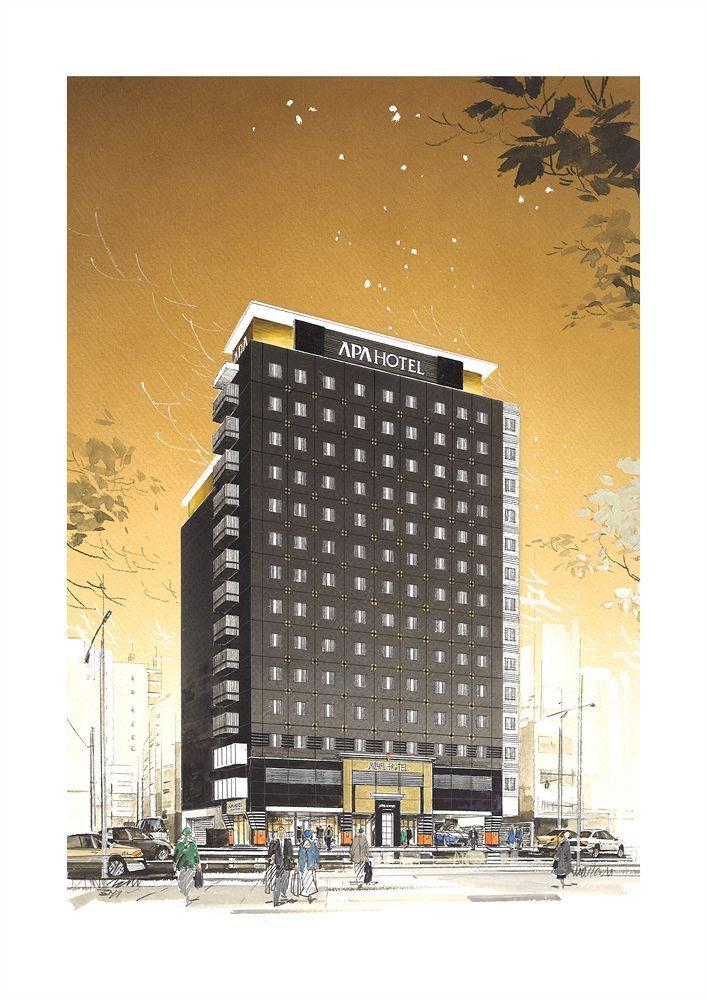 Apa Hotel Higashi Nihombashi Ekimae Tóquio Exterior foto